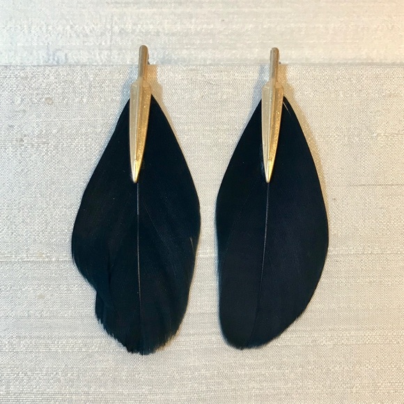 Fabulous Feather Earrings - Picture 4 of 5